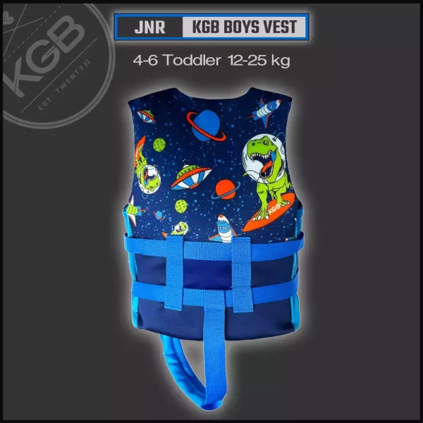 KGB Boys Neo Vest is our eco-friendly airprene, this L50S vest is lightweight and comfortable