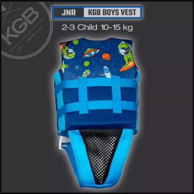KGB Boys Neo Vest is our eco-friendly airprene, this L50S vest is lightweight and comfortable