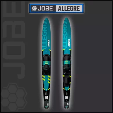 JOBE ALLEGRE 59 inch JUNIOR Combos have a tunnel bottom design they are stable and versatile. JNR SIZE front toe and adjustable heel.