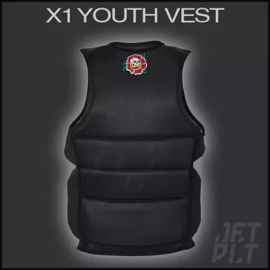 2023-jetpilot-boys-x1- Neoprene for a comfortable fit Canted Flotation with Stitched segmentation