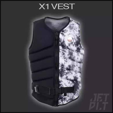 2021 JETPILOT X1 Ladies Neo Vest Zahra Kell Signature Series Tie Dye