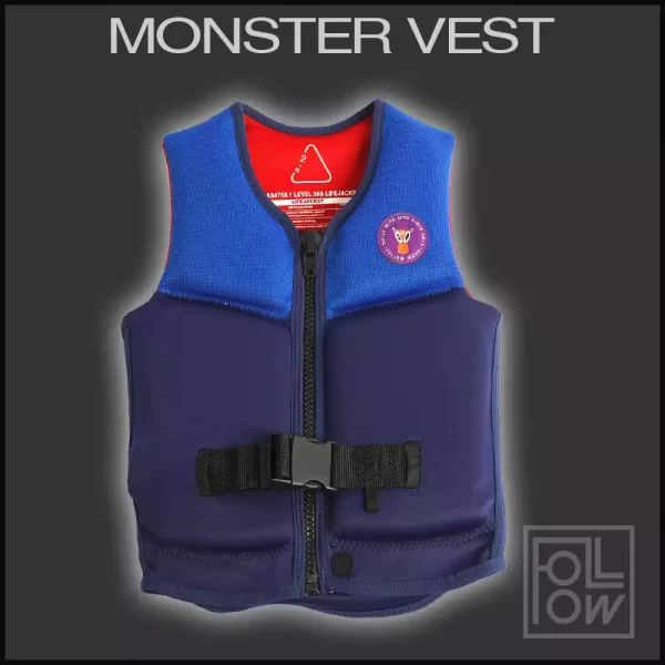 follow-monster-vest-Approved L50S jnr life jacket