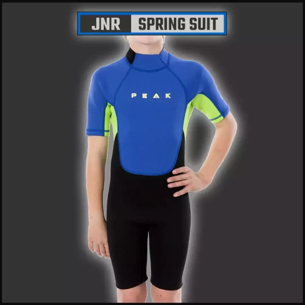 2022-peak-boys-spring wetsuits are ideal for Waterskiing Wakeboarding