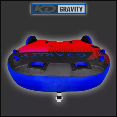 2023-kd-Gravity is the ultimate ride for up to three adults with a full neoprene top deck, 6x deluxe nylon-wrapped handles and neoprene knuckle guards.