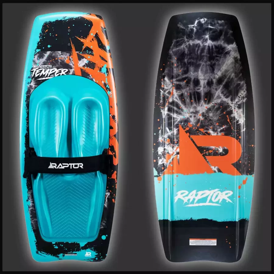 2023-Temper Kneeboard shape is forgiving built to suit a range of Shredders and has a 2 Stage Rocker that allows hard carving turns.