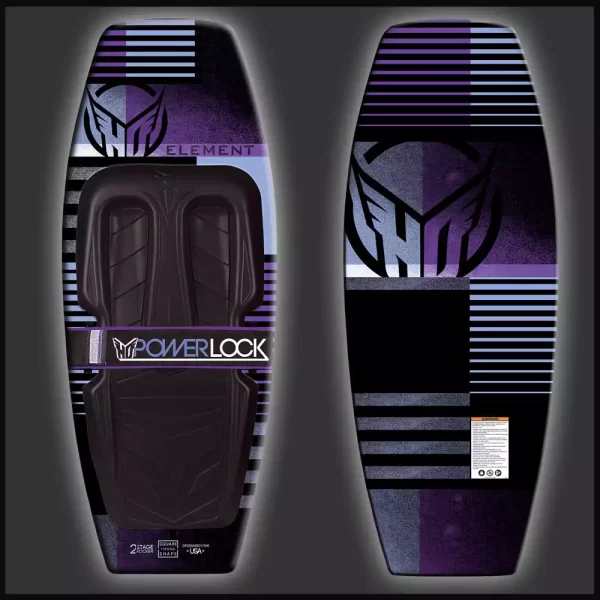 HO Element kneeboard rips and was shaped with hard rails for a deeper edge hold and deep tracking channels for stable landings. Tri-Density Moulded Pad