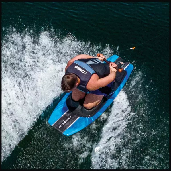 connelly Boost kneeboard has the ability to fly high, carve hard, the super-soft, plush EVA kneepad keeps you comfortable so you can stay on the water longer.