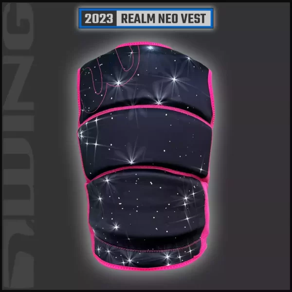 wing REALM Girls Neo L50S Vest has all the features of the adult vests packed into a youth size with segmented floatation for ultimate movement