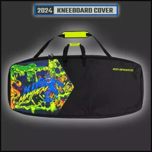 kd mayhem Kneeboard bag is fully padded and a shoulder strap with full length side zipper. 600 Denier Nylon Cover with a Waterproof Lining.